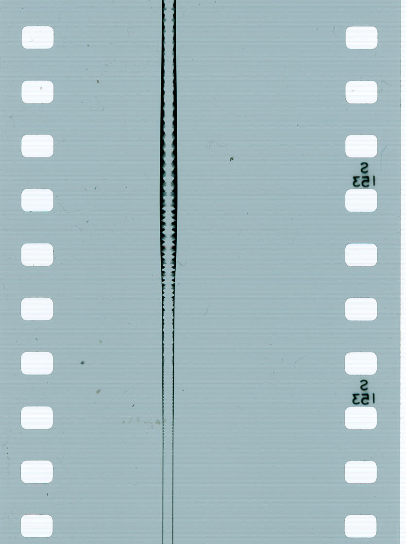 16mm track on 35mm Film