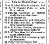 1915 Wardour Street Directory Entry