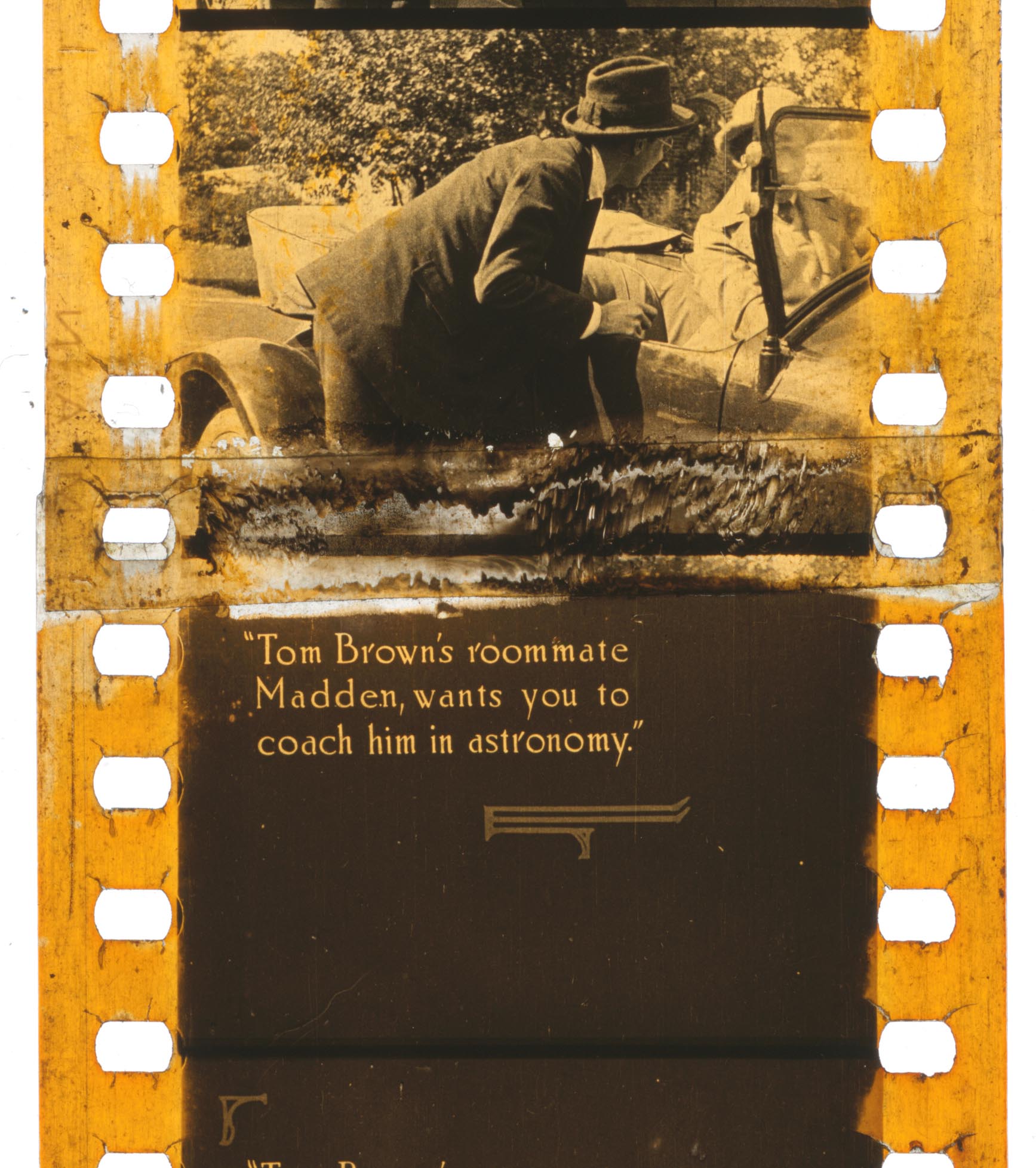 Amber Tints 35mm print with Amber Tint