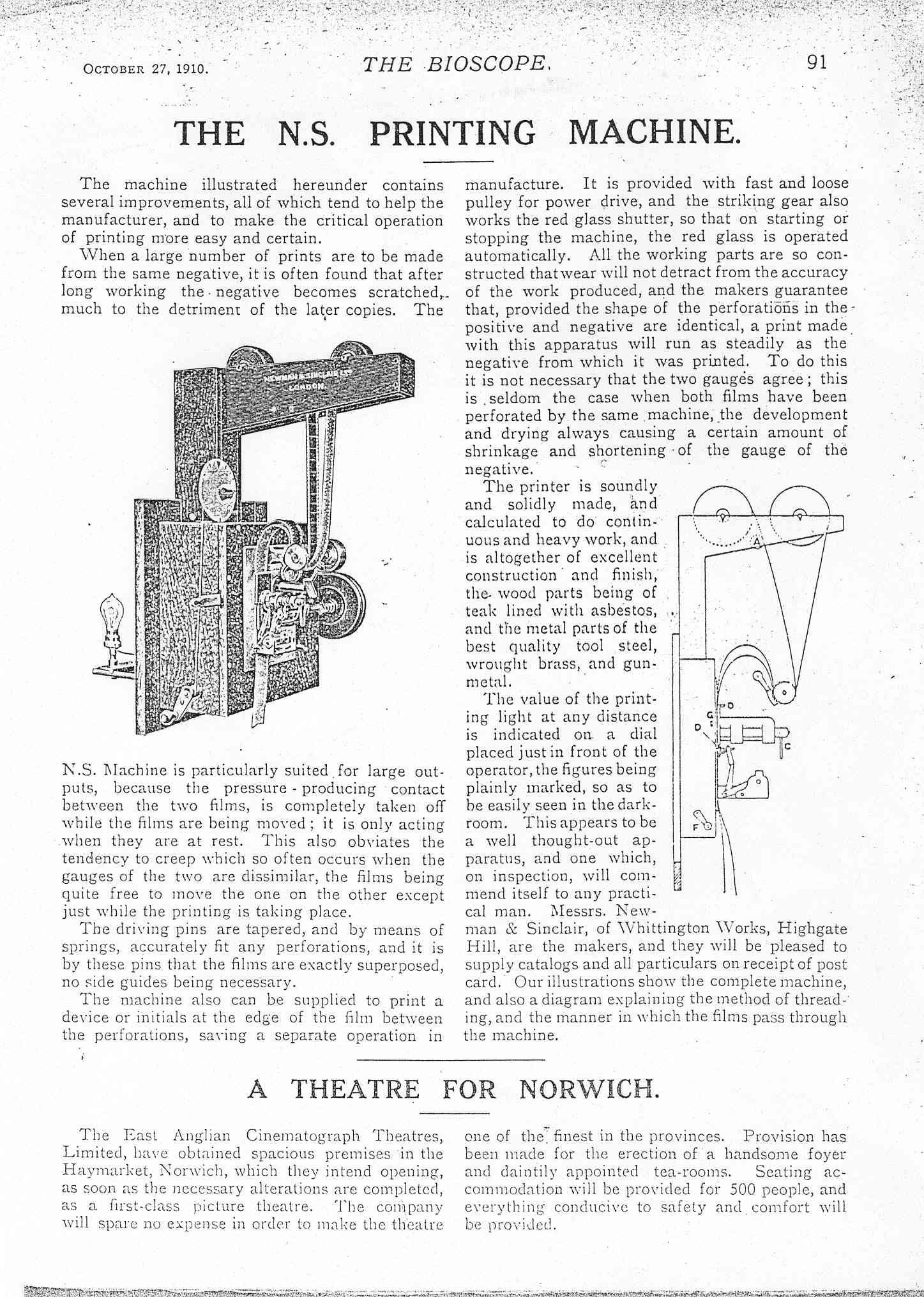 Newman Sinclair Printer