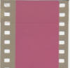 Rose tinted raw stock with sound track untinted