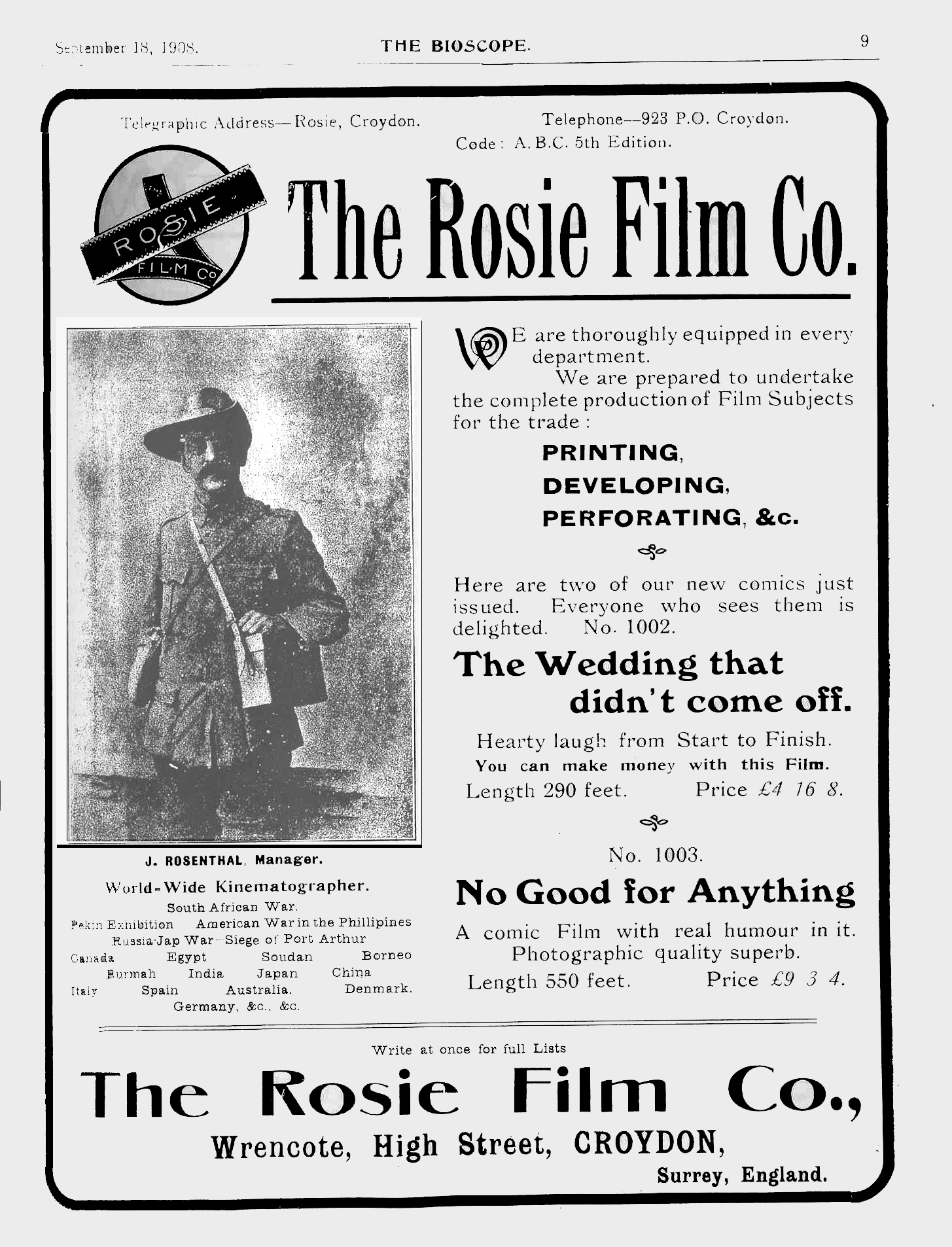Rosie Film Company