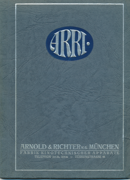 ARRI German Catalogue