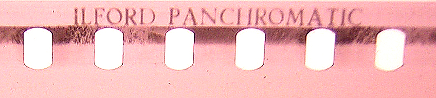 Ilford Panchromatic Edge Code Ilford Panchromatic
