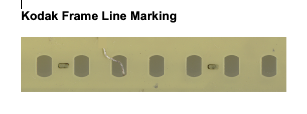 Kodak Safety Framelines